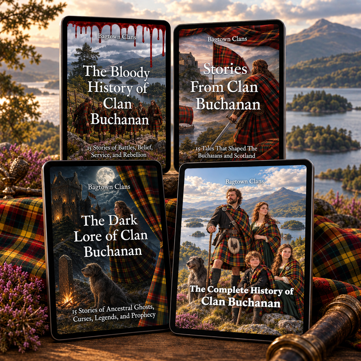 Clan Buchanan Complete E-Book Bundle