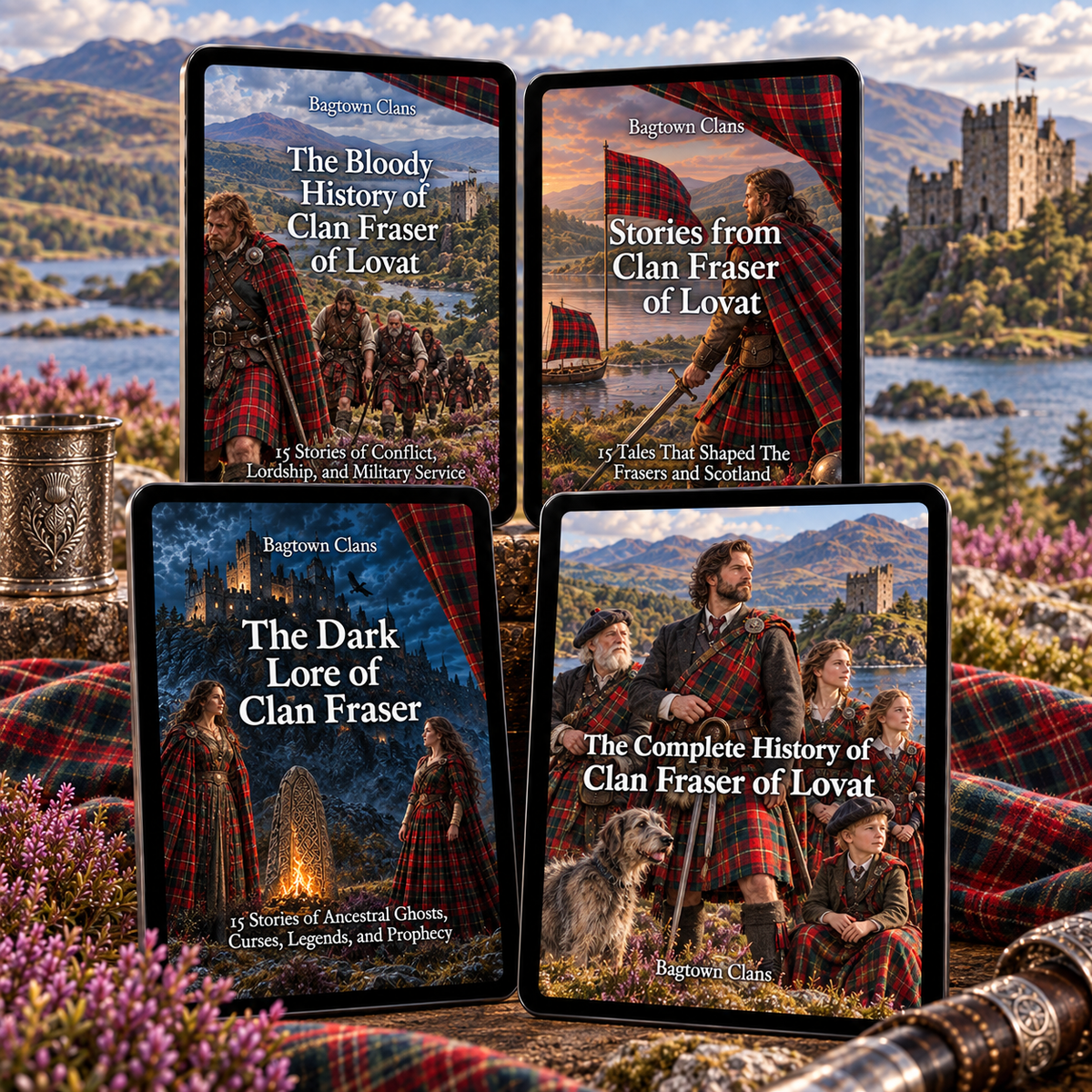 Clan Fraser Complete E-Book Bundle