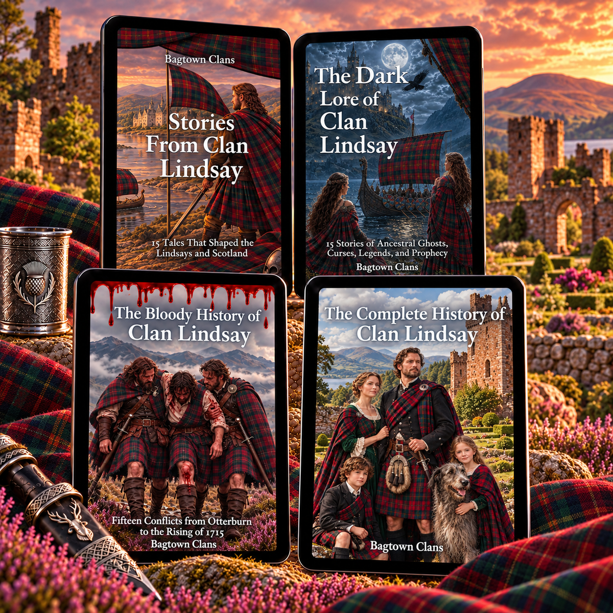 Clan Lindsay Complete E-Book Bundle