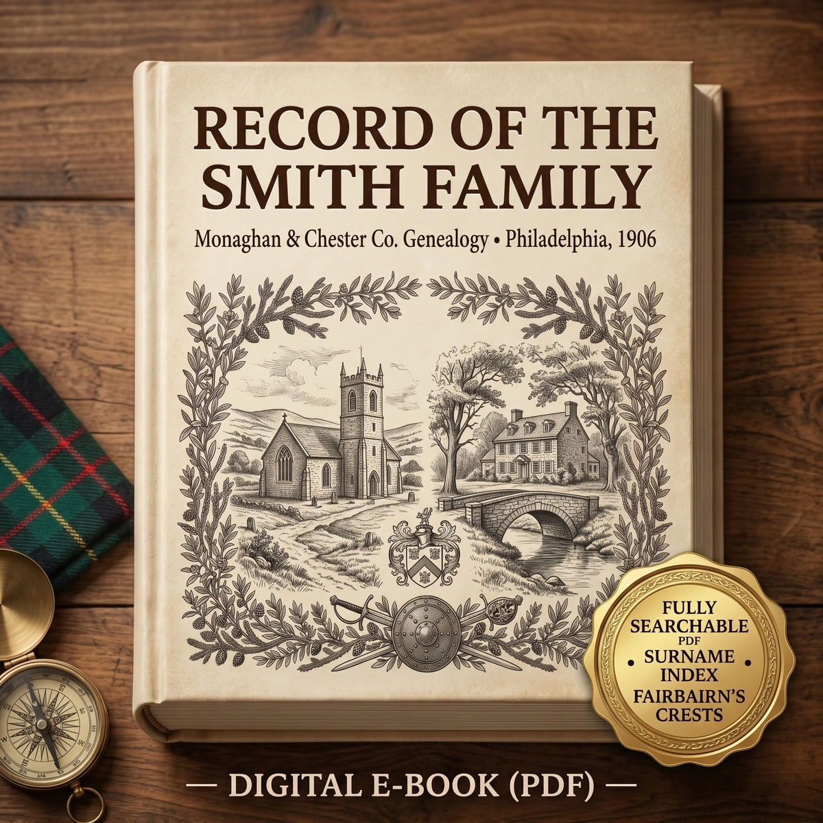 Record of the Smith Family (1906) - Searchable PDF & Surname Index | County Monaghan & Chester County PA Genealogy