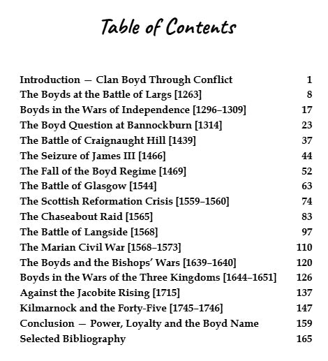 The Bloody History of Clan Boyd - Digital Edition