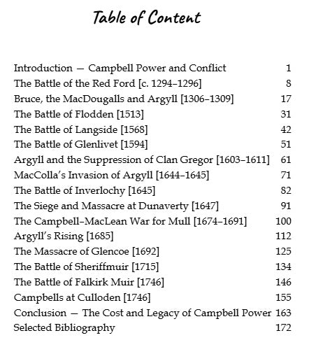 The Bloody History of Clan Campbell