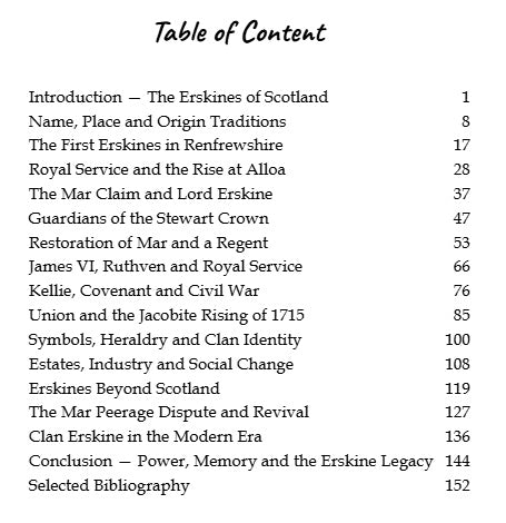 The Complete History of Clan Erskine - Digital Edition
