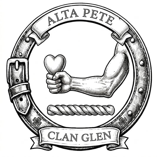 Clan Glen Crest digital download: Includes Color PNG, B&W PNG, and SVG vector files
