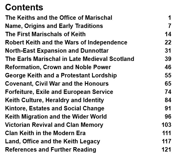 The Complete History of Clan Keith - Digital Edition