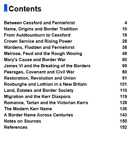 The Complete History of Clan Kerr - Digital Edition