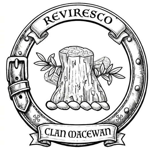 Clan MacEwan Crest digital download: Includes Color PNG, B&W PNG, and SVG vector files