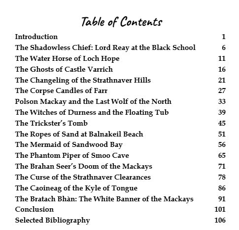 The Dark Lore of Clan Mackay - Digital Edition