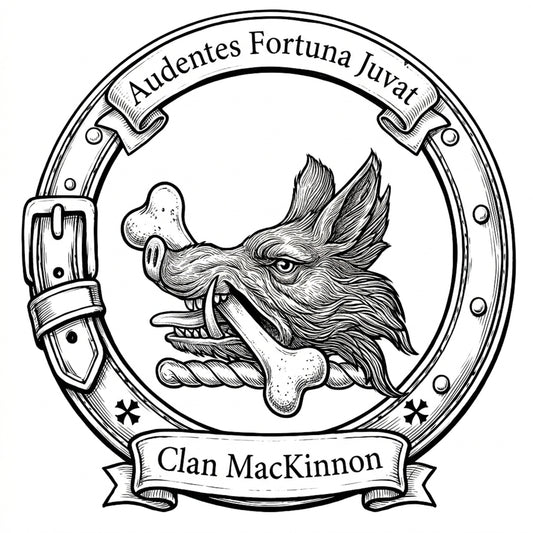 Clan MacKinnon Crest digital download: Includes Color PNG, B&W PNG, and SVG vector files