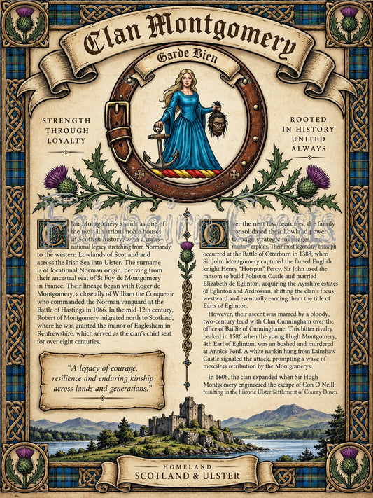 Clan Montgomery Poster