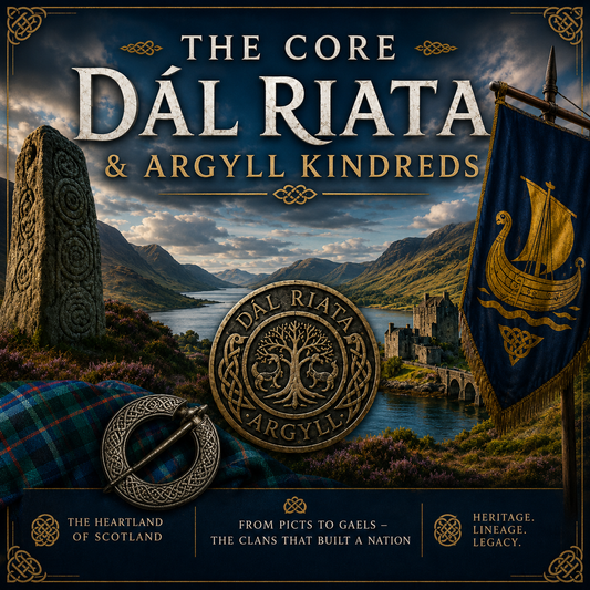 The Core Dál Riata & Argyll Kindreds