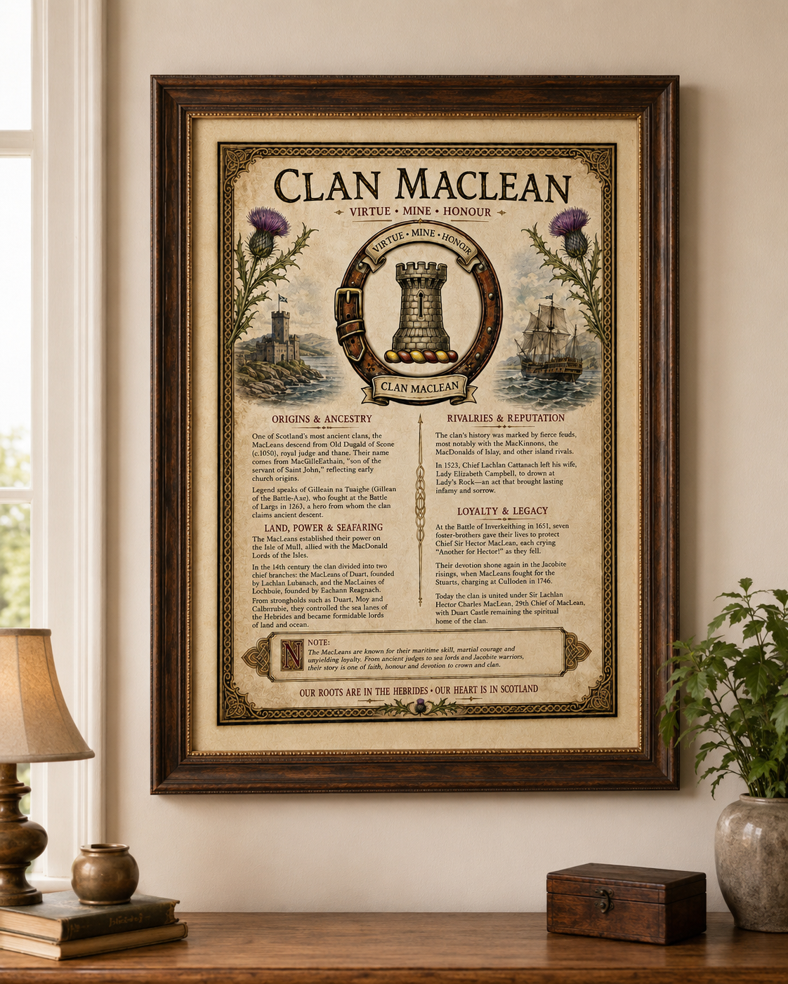 Clan MacLean Poster - Digital Download
