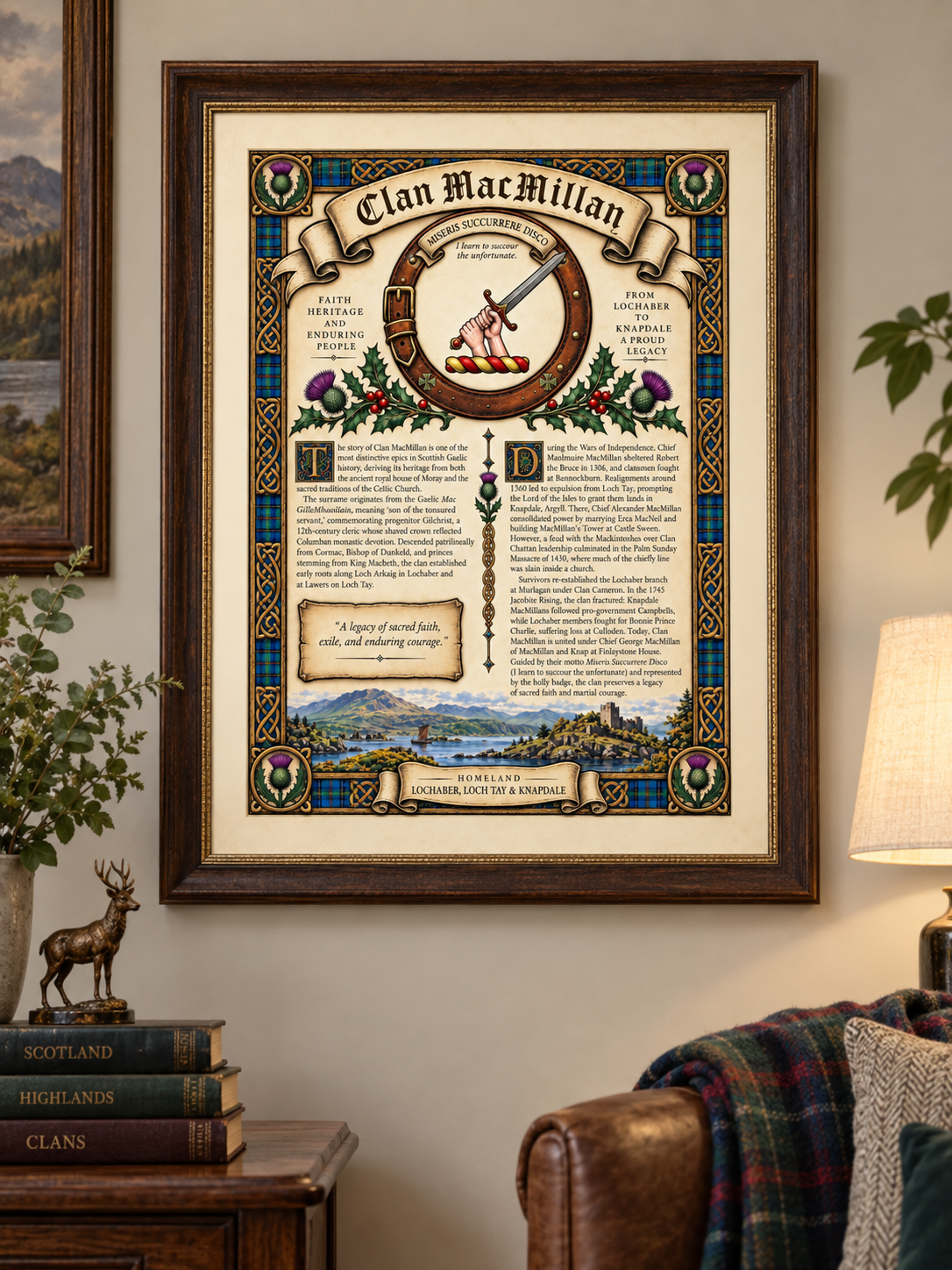 Clan MacMillan Poster - Digital Download