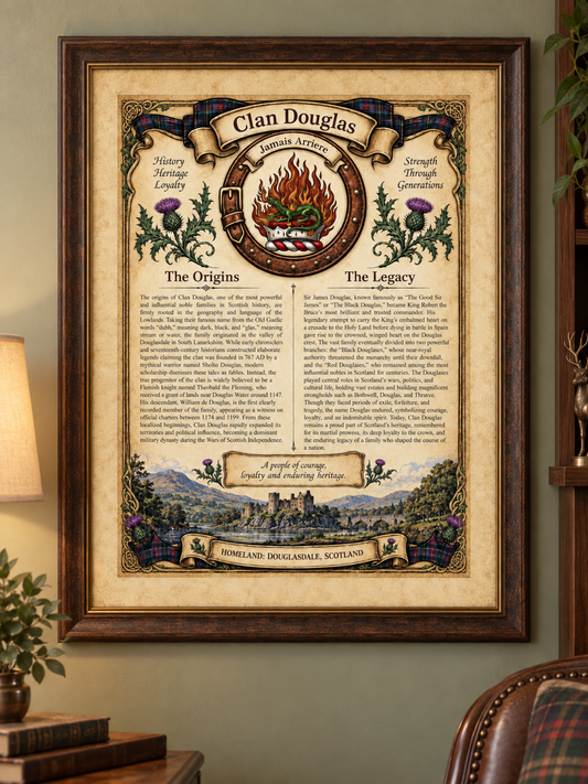 Clan Douglas Poster