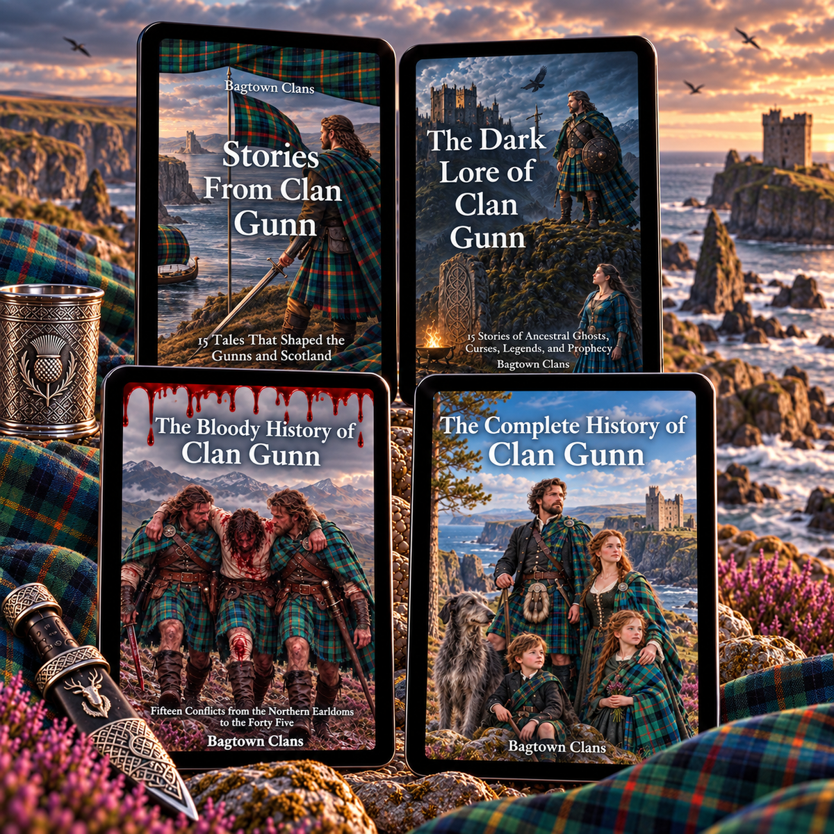 The Complete Clan Gunn E-Book Bundle