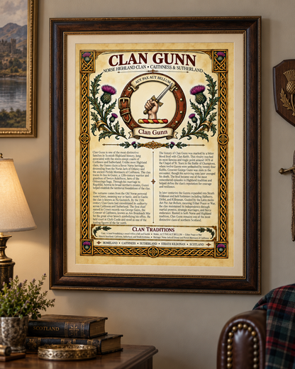 Clan Gunn Poster