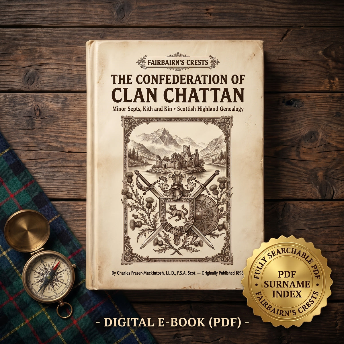 Confederation of Clan Chattan: Minor Septs, Kith & Kin (1898) - Searchable PDF & Surname Index