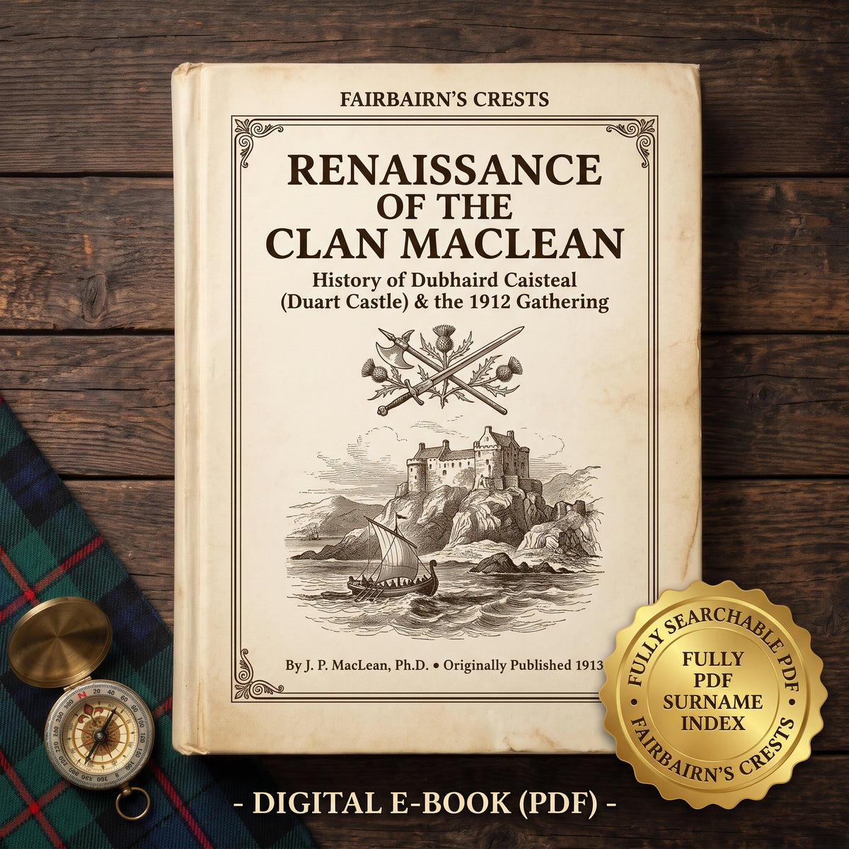 Renaissance of the Clan MacLean (1913) - Searchable PDF & Surname Index | Isle of Mull, Duart Castle & Highland Genealogy