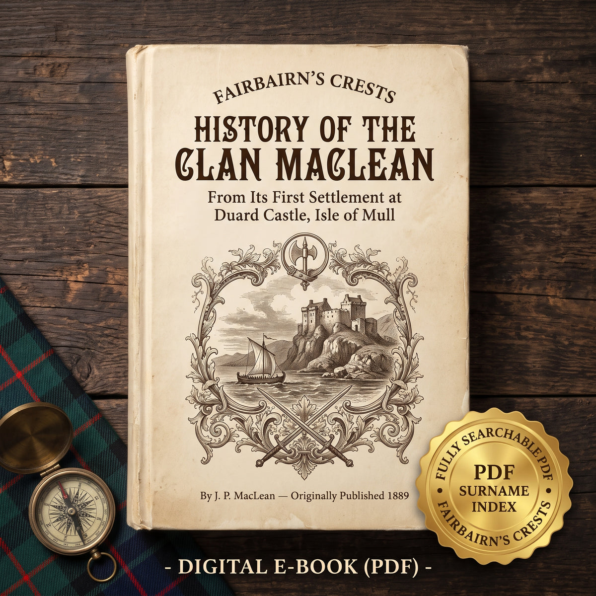 A History of the Clan MacLean (1889) - Searchable PDF & Surname Index