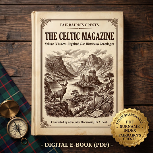 The Celtic Magazine, Vol. IV (1879) — Alexander Mackenzie | Searchable PDF & Surname Index | Clan Mackenzie & Scottish Highland Genealogy