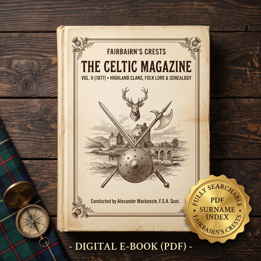 The Celtic Magazine, Vol. II (1877) - Searchable PDF & Surname Index