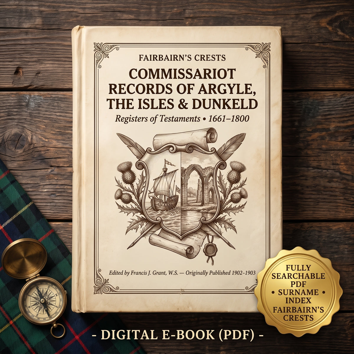 Commissariot Records of Argyle, The Isles & Dunkeld (1661–1800) - Searchable PDF & Surname Index