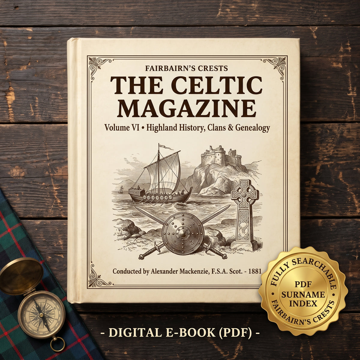 The Celtic Magazine, Vol. VI (1881) - Searchable PDF & Surname Index | Clan Macdonald, Strathglass, Caithness & Inverness Genealogy