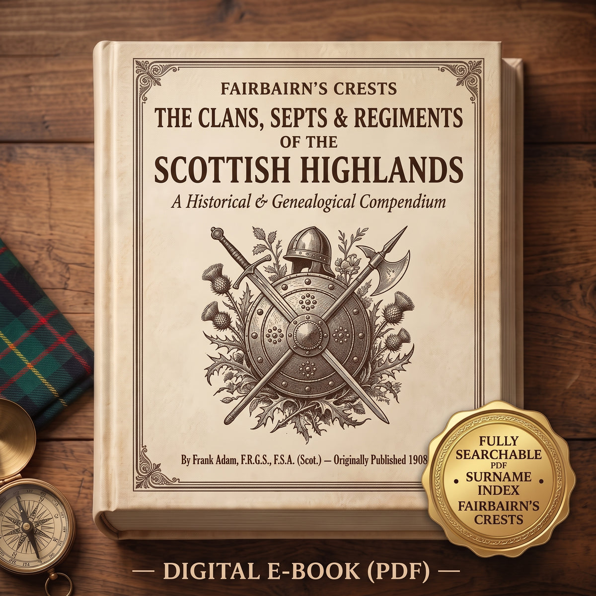 The Clans, Septs & Regiments of the Scottish Highlands (1908) – Searchable Genealogy & Tartan PDF eBook