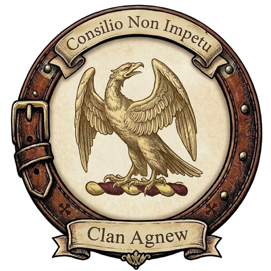 Clan Agnew Crest digital download: Includes Color PNG, B&W PNG, and SVG vector files