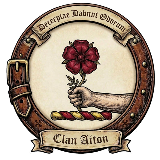 Clan Aiton Crest digital download: Includes Color PNG, B&W PNG, and SVG vector files