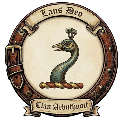 Clan Arbuthnott Crest digital download: Includes Color PNG, B&W PNG, and SVG vector files