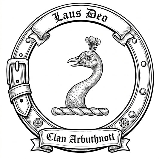 Clan Arbuthnott Crest digital download: Includes Color PNG, B&W PNG, and SVG vector files