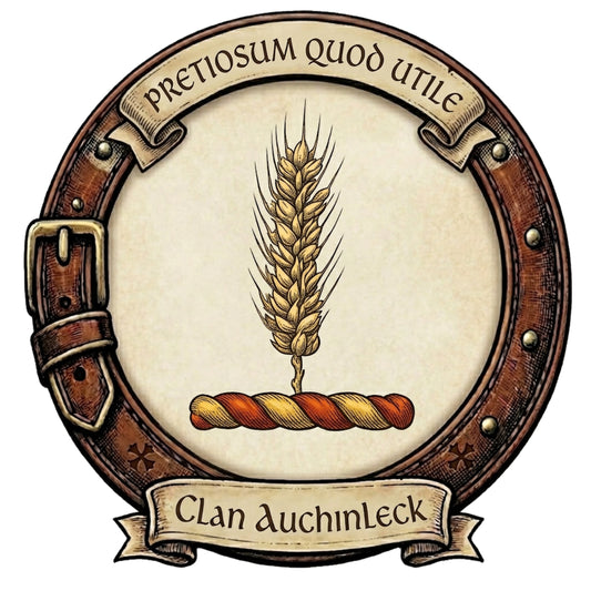 Clan Auchinleck Crest digital download: Includes Color PNG, B&W PNG, and SVG vector files