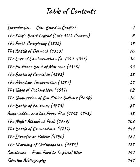 The Bloody History of Clan Baird - Digital Edition