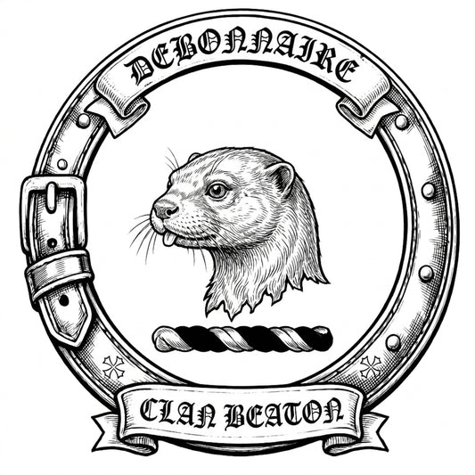 Clan Beaton Crest digital download: Includes Color PNG, B&W PNG, and SVG vector files