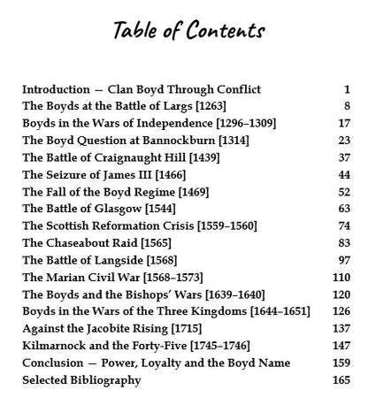 The Bloody History of Clan Boyd - Digital Edition