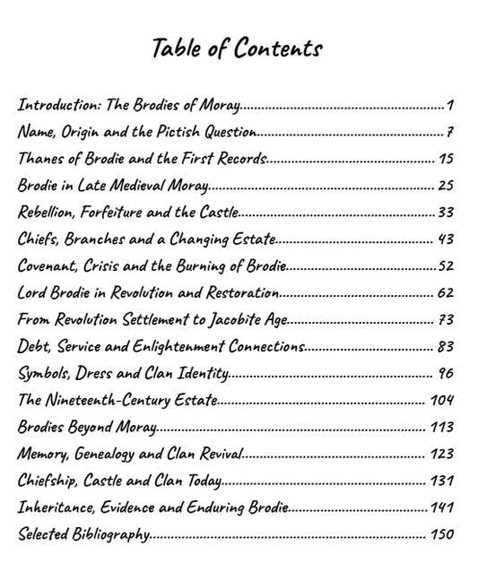 The Complete History of Clan Brodie – Digital Edition