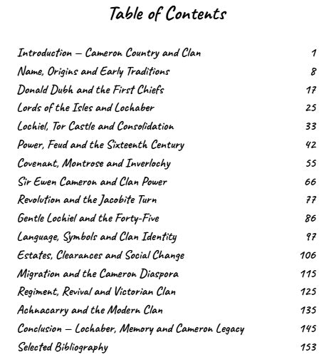 The Complete History of Clan Cameron - Digital Edition