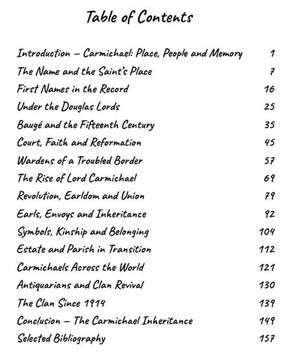 The Complete History of Clan Carmichael - Digital Edition
