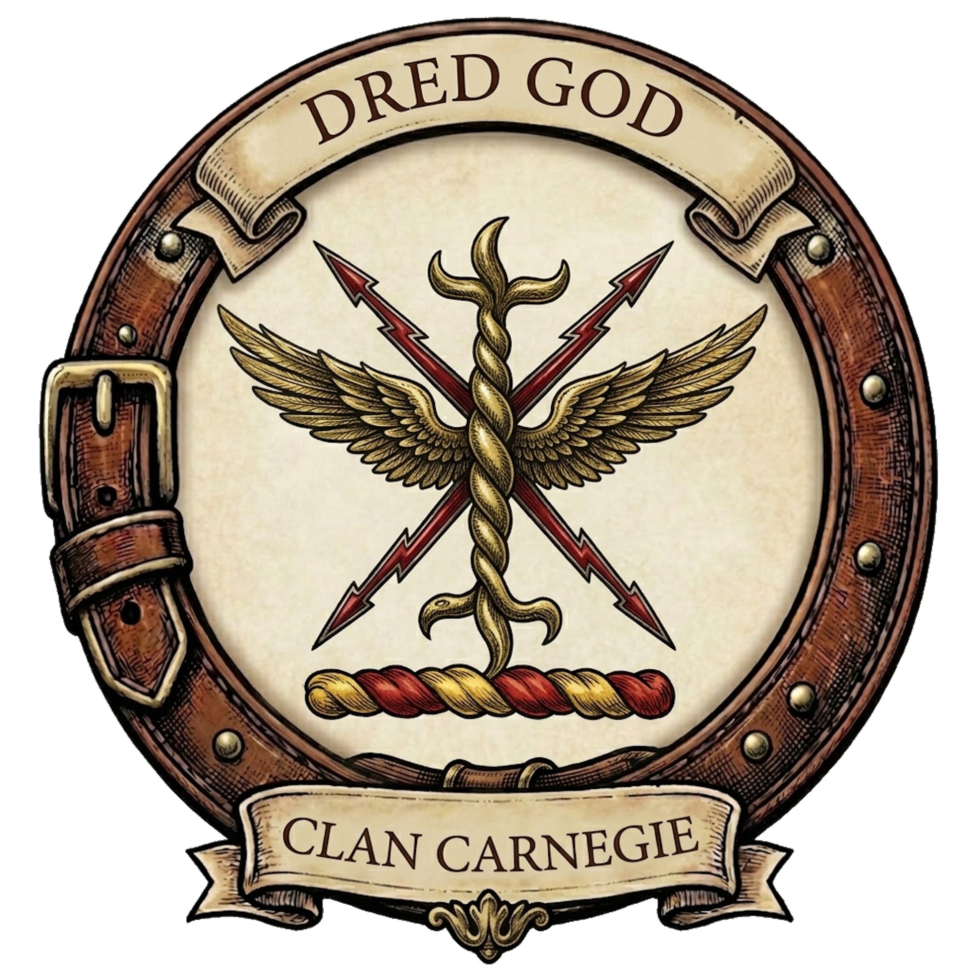 Clan Carnegie Crest digital download: Includes Color PNG, B&W PNG, and SVG vector files