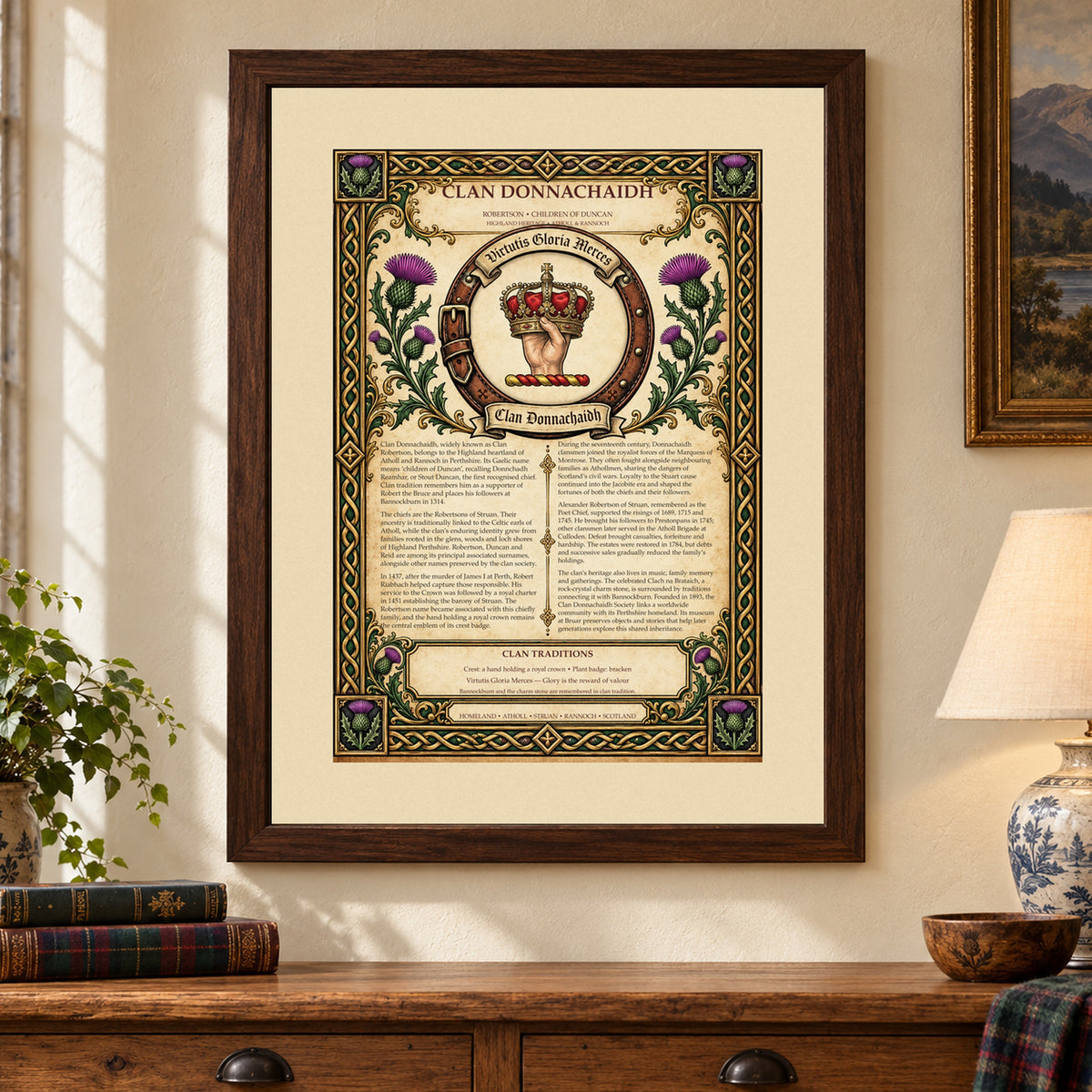 Clan Donnachaidh Poster - Digital Edition