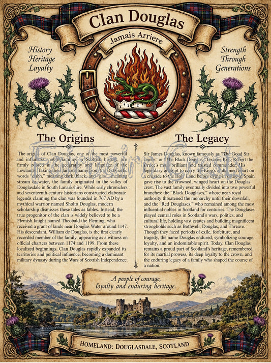 Clan Douglas Poster