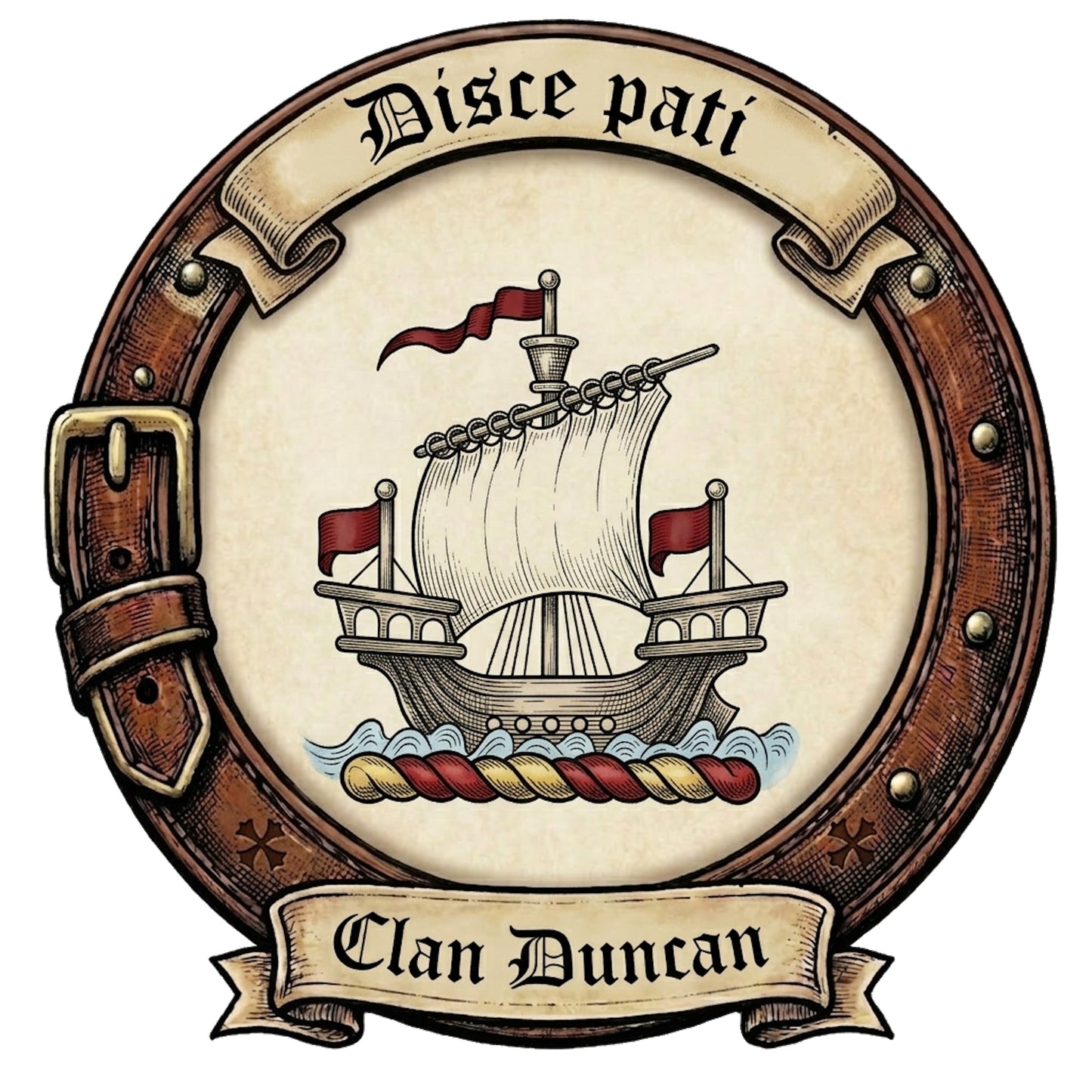 Clan Duncan Crest digital download: Includes Color PNG, B&W PNG, and SVG vector files