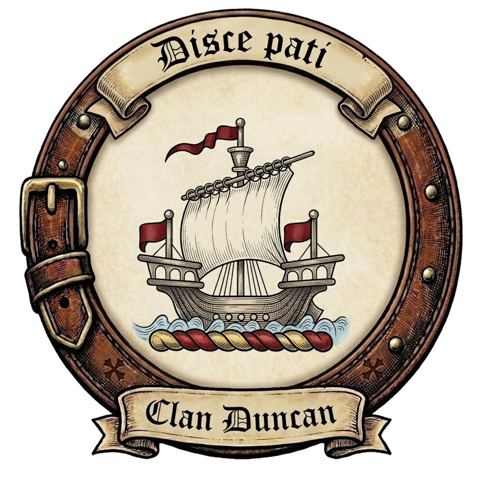 Clan Duncan Crest digital download: Includes Color PNG, B&W PNG, and SVG vector files