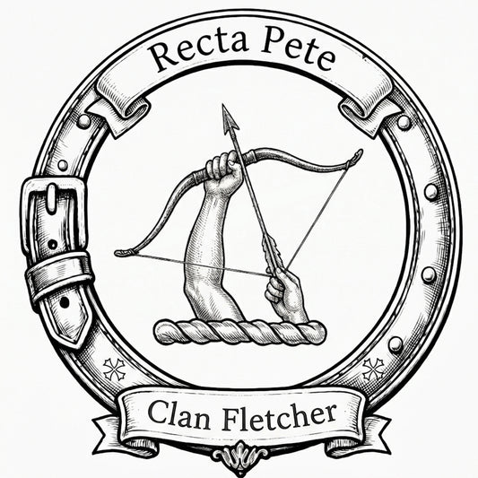 Clan Fletcher Crest digital download: Includes Color PNG, B&W PNG, and SVG vector files