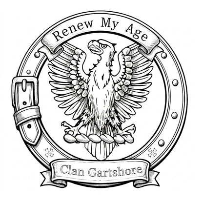 Clan Gartshore Crest digital download: Includes Color PNG, B&W PNG, and SVG vector files
