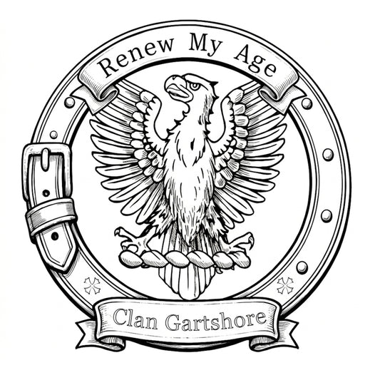 Clan Gartshore Crest digital download: Includes Color PNG, B&W PNG, and SVG vector files