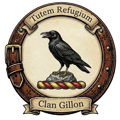 Clan Gillon Crest digital download: Includes Color PNG, B&W PNG, and SVG vector files