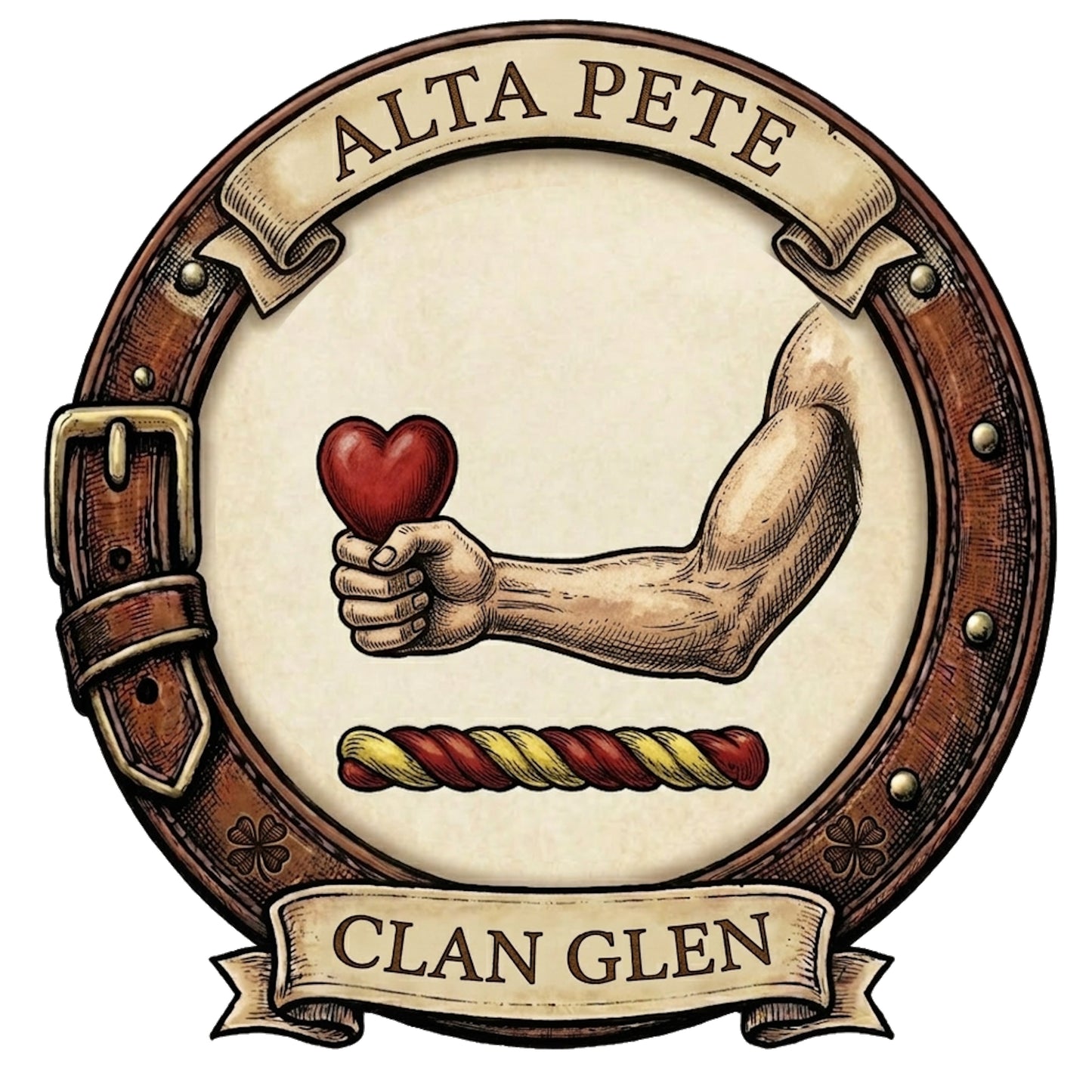 Clan Glen Crest digital download: Includes Color PNG, B&W PNG, and SVG vector files