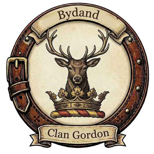 Clan Gordon Crest digital download: Includes Color PNG, B&W PNG, and SVG vector files